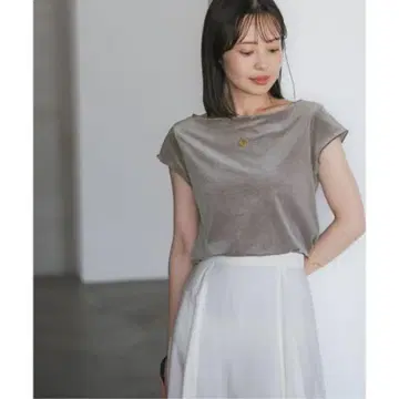 noble 시어 벨로아 캡 슬리브 Tee
