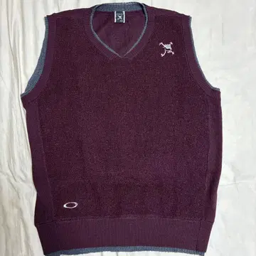OAKLEY 오클리 모헤어 니트 베스트 XL