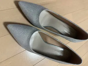 MISCH MASCH 실버 하이힐 펌프스