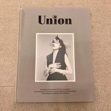 유니온 매거진 오타 리나 표지