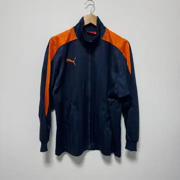 PUMA 네이비/오렌지 저지 S~M