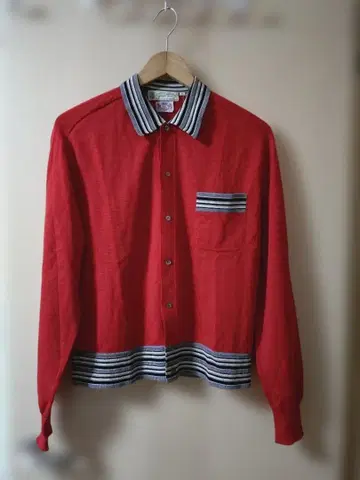 50~60년대 이탈리아제 니트 가디건 로카빌리 빈티지