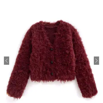 GRL 샤기 니트 숏 기장 가디건[an1696]