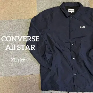CONVERSE ALL STAR 나일론 자켓 네이비