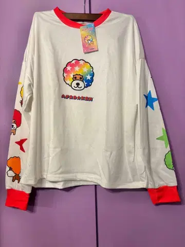 ACDCRAG 산엑스 콜라보 아프로견 롱T