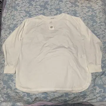 LEPSIM 화이트 긴팔T셔츠