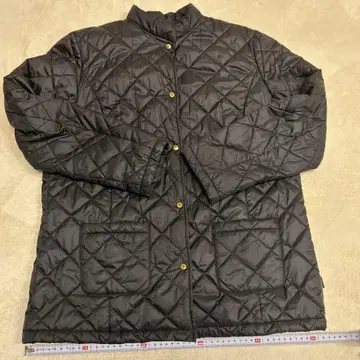 블랙 퀼팅 자켓 LL 사이즈