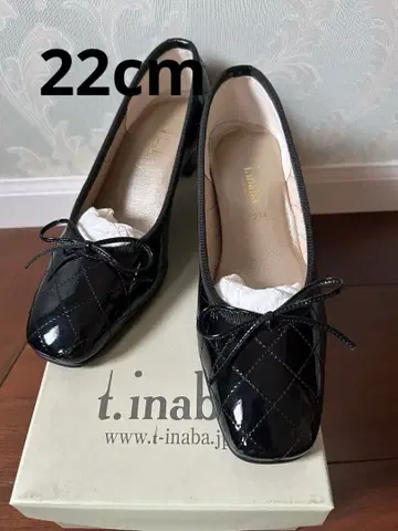 t.inaba 펌프스 블랙 22cm