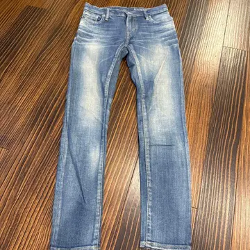 HYSTERIC 스터드 스키니 데님 XS