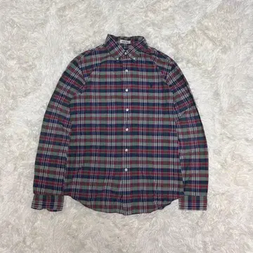 랄프 로렌 인디아 마드라스 체크 BD 긴팔 셔츠 M 멀티 컬러
