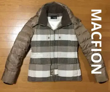 [ 시착만 한 상품 ] MACFION 마크피온 이소재 절개 다운 자켓