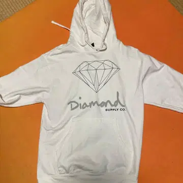Diamond Supply Co. 화이트 후드티