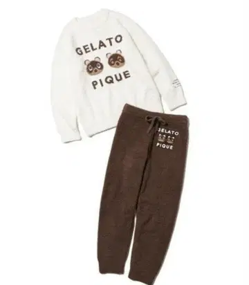 GELATO PIQUE HOMME 동물의 숲 룸웨어 세트