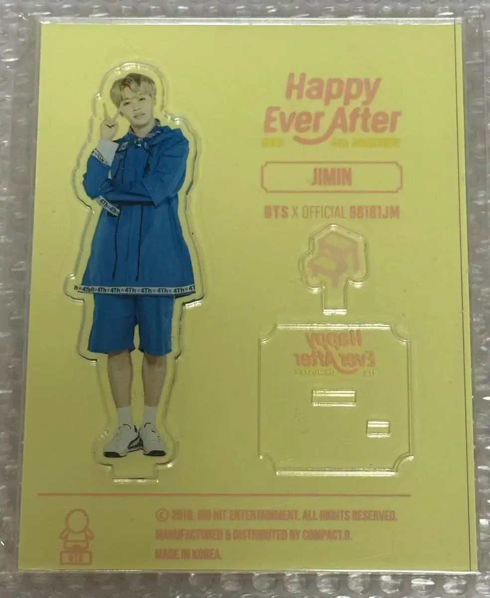 Bangtan Muster Season 4 Jimin Acrylic Stand Bts Fanmeeting