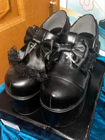 유메텐보 통굽 로퍼 통굽 11cm 24cm