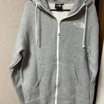 THE NORTH FACE 그레이 풀 집업 후드티 M