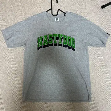 NASTYDOG 그레이 T셔츠 L 사이즈