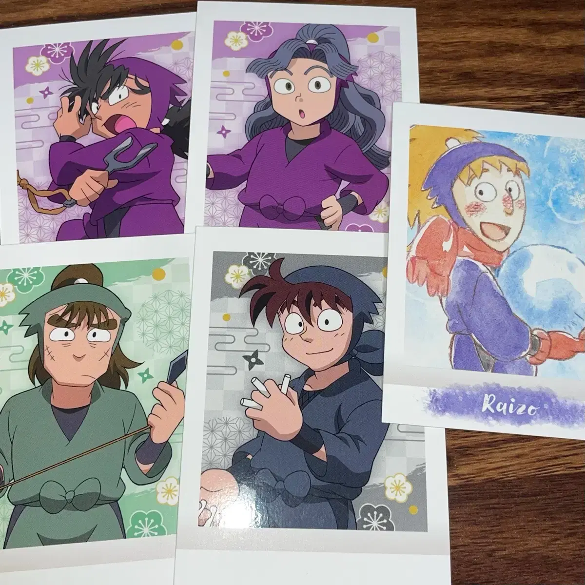 Nintama Rantarou Goods Winter Pashacore Pacha Doi Choji Hama Ayabe Raijo