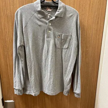 Munsingwear 그레이 피케 셔츠 S 사이즈