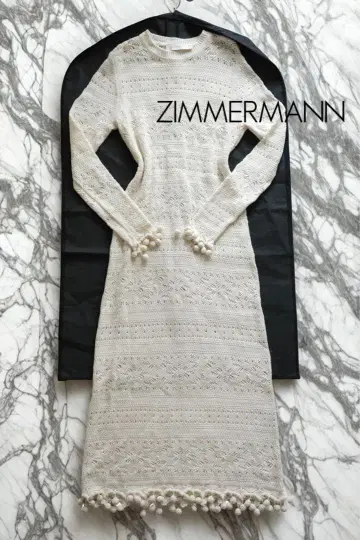 ZIMMERMANN 아이보리 니트 원피스 컬렉션