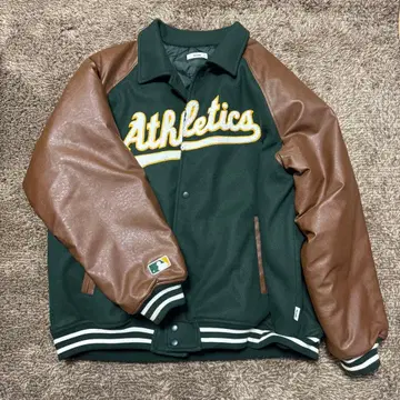 Perushu MLB 콜라보 바시티 자켓