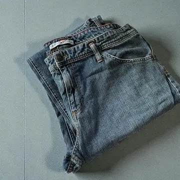 타미힐피거 데미지 데님 팬츠 청바지