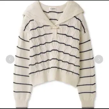 LILY BROWN 세일러 카라 니트