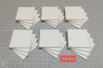 미니 사륜구동 브레이크 스펀지 [ 화이트 3mm ] 24장 세트