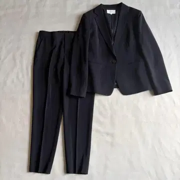 *스테디셀러 [언타이틀] 셋업 팬츠 수트 네이비 2