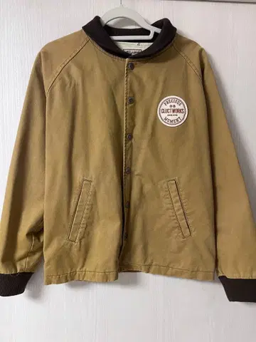 CLUCT WORKS 밀리터리 자켓 베이지