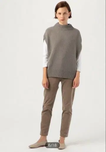 택 포함 새상품 GALERIE VIE 스트레치 코듀로이 팬츠 26400엔