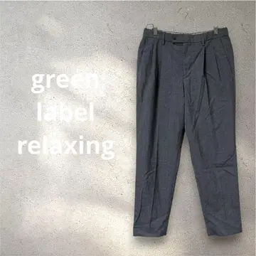[릴랙스 x 깔끔해 보이는] GLR 울라이크 1 플리츠 테이퍼드 팬츠