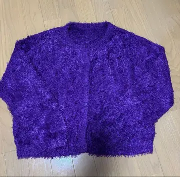 URBAN RESEARCH 퍼플 가디건 free size