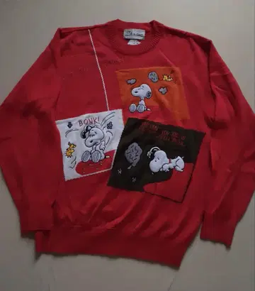 빈티지 Zuben Sports 스누피 니트