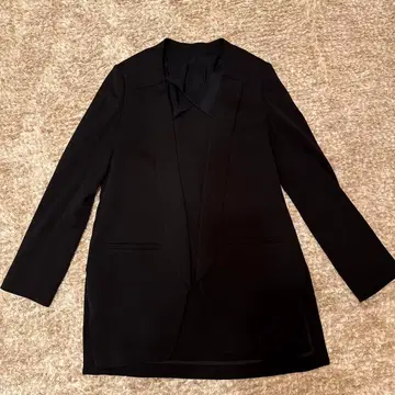 소브 블랙 테일러드 자켓