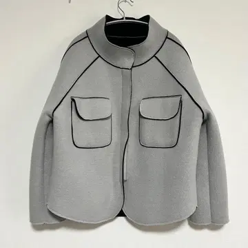 종이 니트 숏 자켓 한국