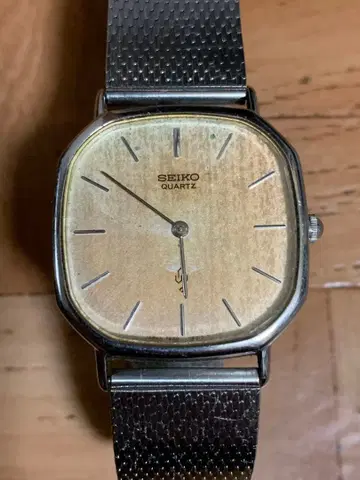 SEIKO 쿼츠 남성용 손목시계 레트로 7820-5210 QUARTZ