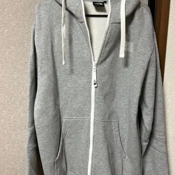 THE NORTH FACE 그레이 후드티 L