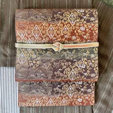 후쿠로 오비 리버서블 분위기가 다른 앞뒷면 순수 실크