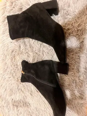 블랙 스웨이드 부티 12