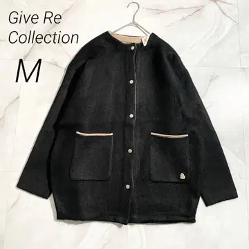 M17941 기블리 컬렉션 안쪽 배색 더블 페이스 니트 가디건 M