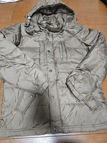 FIRST DOWN 브라운 다운 자켓 M