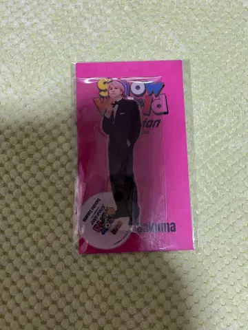 스노우맨 사쿠마 다이스케 아크릴 스탠드 스노우 월드