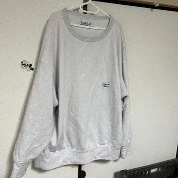 CAHLUMN 그레이 맨투맨 XXL