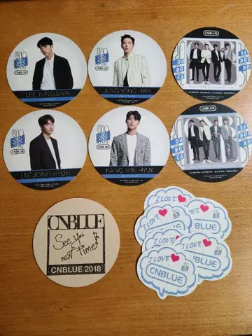 CNBLUE 코스터 세트
