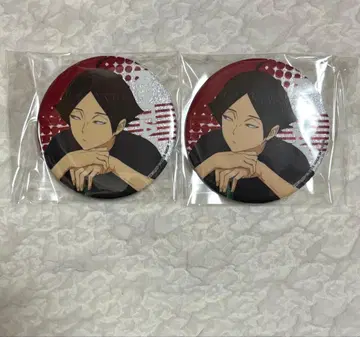 하이큐 미들 블로커 캔뱃지 미도캔 스나 린타로 2점