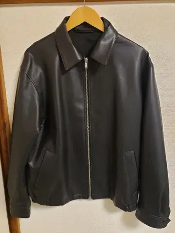 GU 인조 가죽 블루종 NT+E 자켓 (L) 새상품급