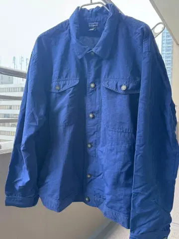 patagonia 네이비 버튼 셔츠 자켓 L