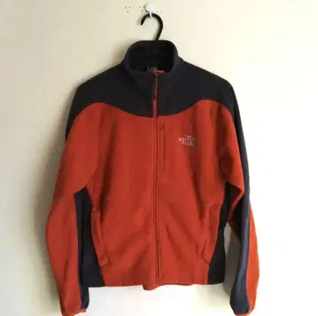 THE NORTH FACE 플리스 자켓 오렌지 네이비