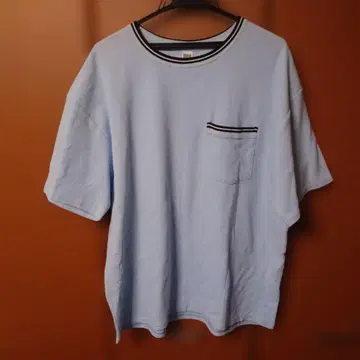 COMFORTABLE REASON 라이트 블루 T셔츠 L